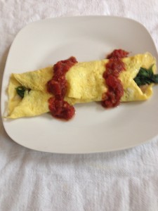 Breakfast omelet   